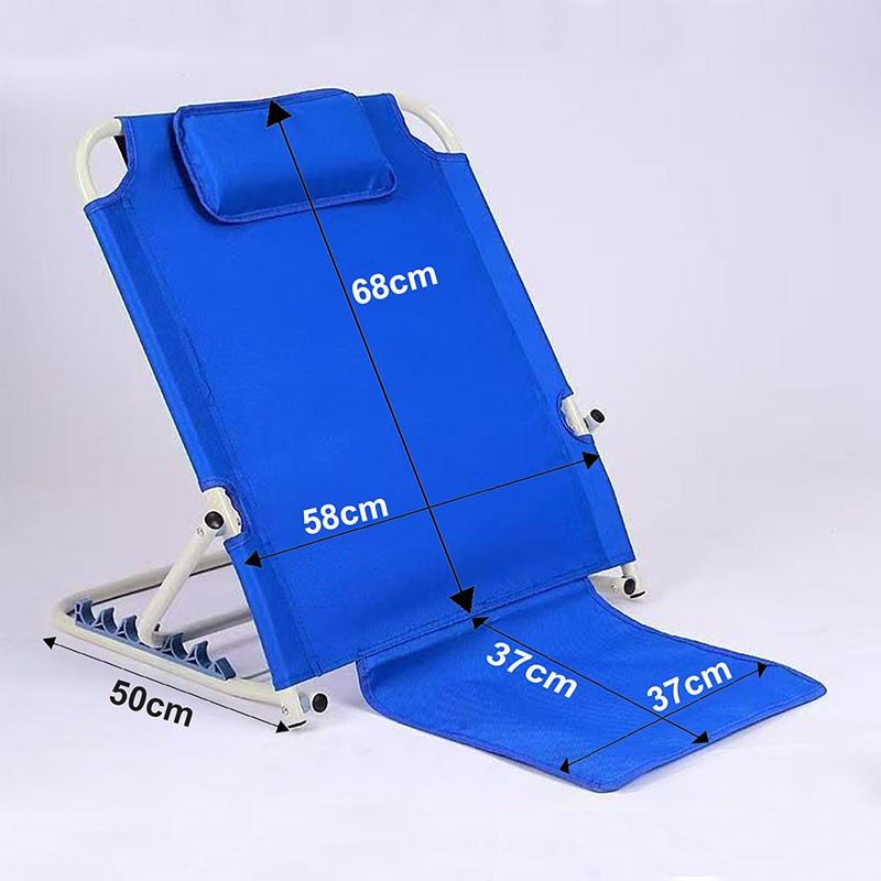 Adjustable Bed Back Rest Folding Heavy Duty Disability Backrest Support Armrest — image 4