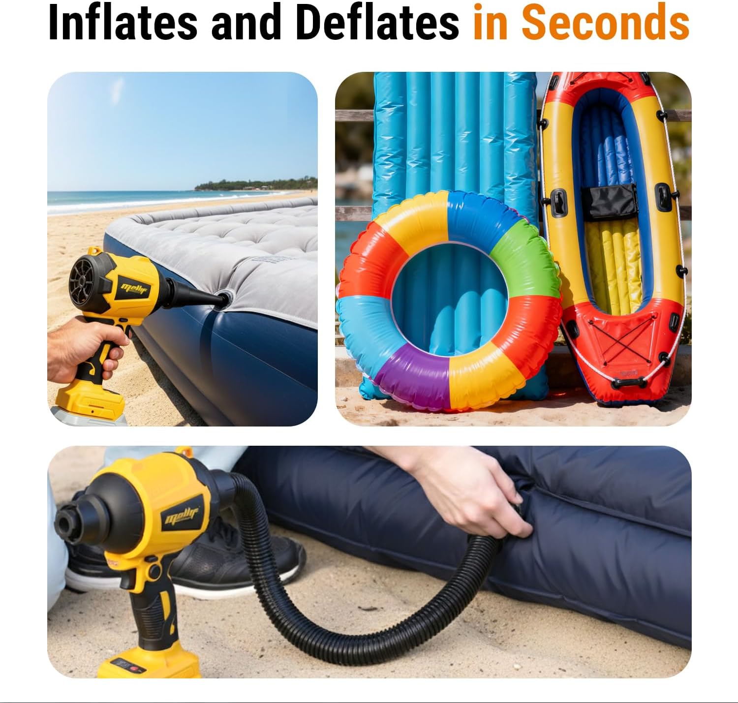 Cordless Compressed Air Duster & Blower For 20V MAX Battery Tool Only