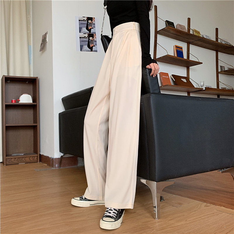 Title 16, Wischhose mit hoher Taille, Freizeithose für Da...