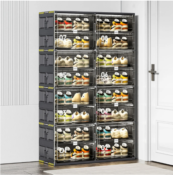 Plastic Shoe Organizer Cabinet - Image 4