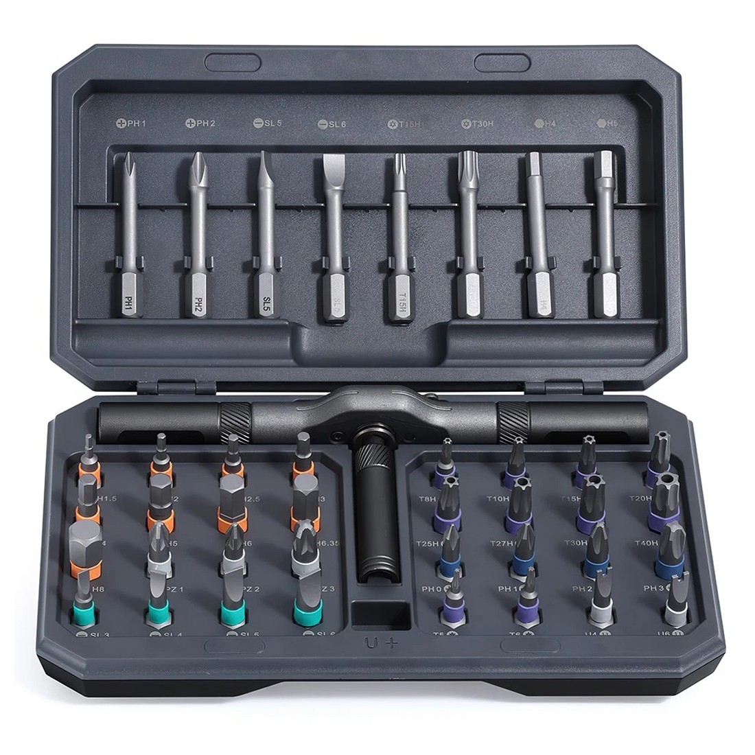 Magnetic Screwdriver Set, 42 In 1 DIY Ratchet Screwdriver Kit For Home, Bikes