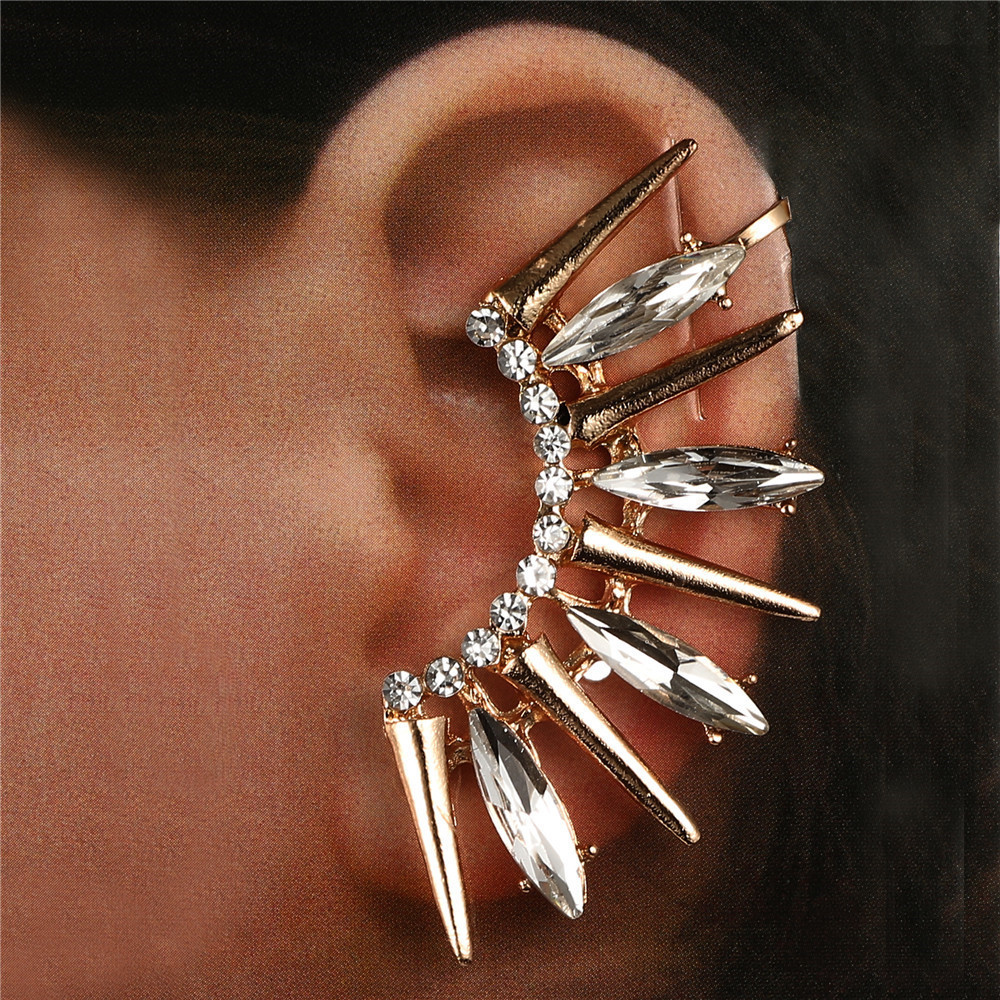 Women's Diamond Ear Clip Unilateral Wear