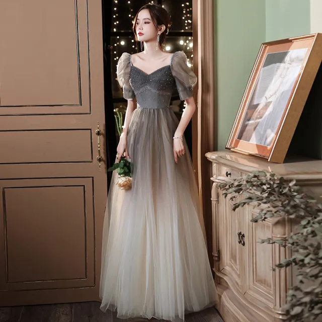 Temperament Short Bubble Sleeve Dress - Shop at LoveMi