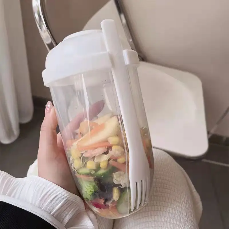Breakfast Oatmeal Cereal Nut Yogurt Salad Cup Container Set