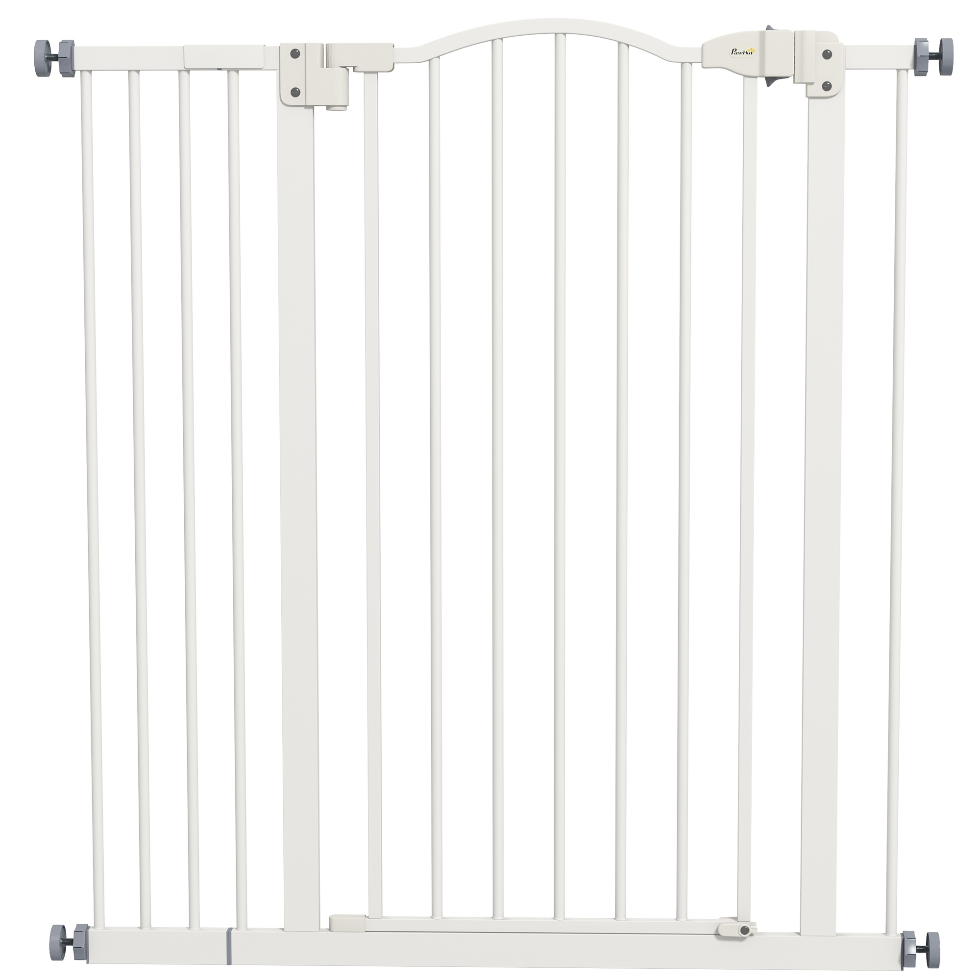 Non Drilling Pressure Dog Stair Safety Door, Automatic Closing, Suitable For Doors And Corridors, Adjustable 74-94 Cm, Height 94 Cm, White detail photo 10