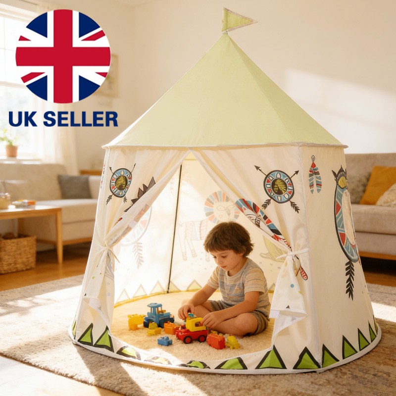 Children Kids Baby Foldable Play Tent Portable Girls Boys Playhouse Indoor — image 3