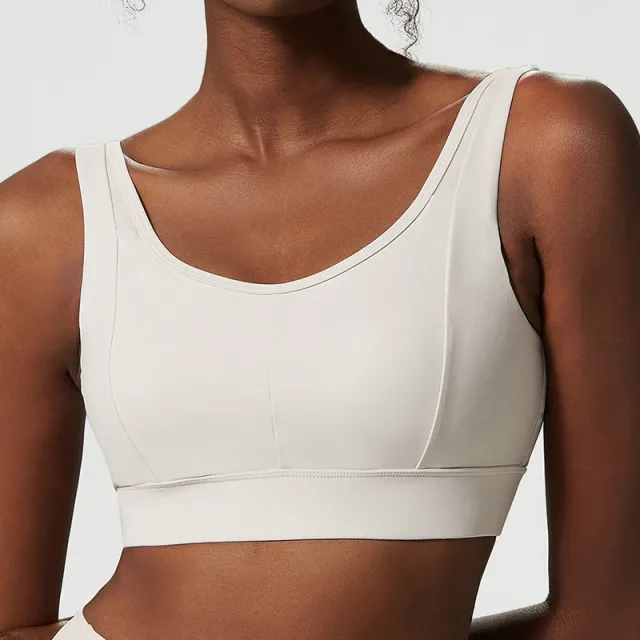 Women's Plus Size Sports Yoga Bra White - Shop at LoveMi