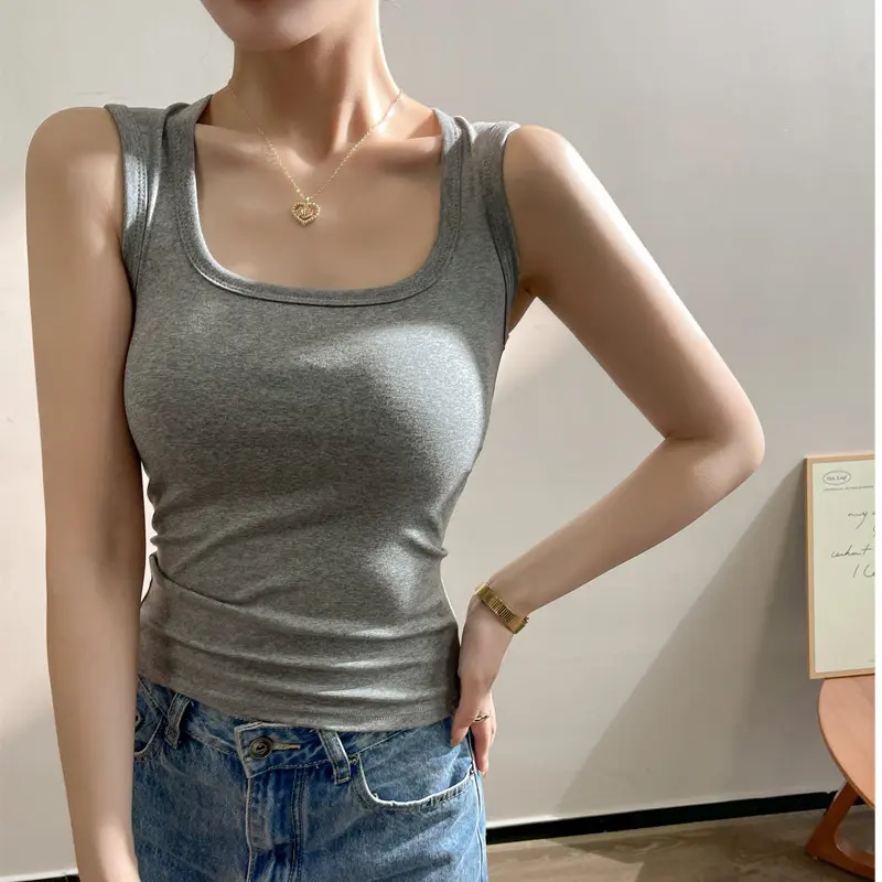 Women's Cotton Knit Tank Top