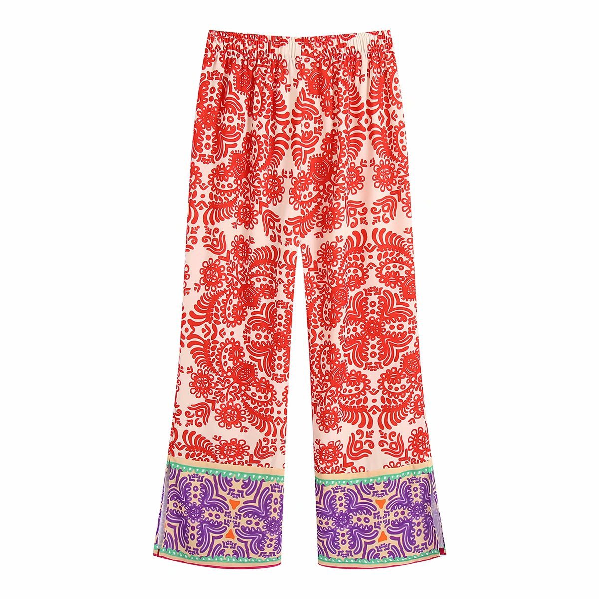 Title 2, Printed Home Trousers Women