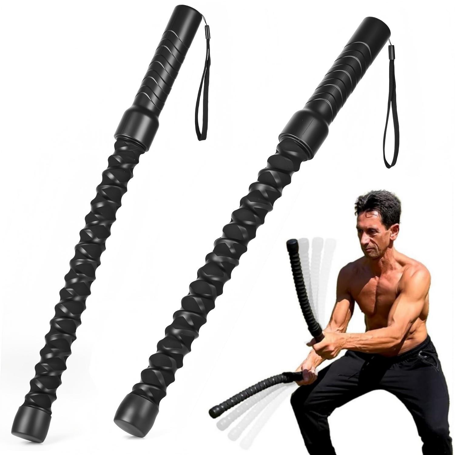 Upgraded Spring-coated Cordless Silent Battle Rope, Portable Home Gym Equipment 