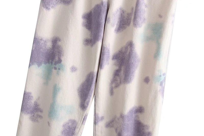 Title 2, Pantalon de sport imprimé tie-dye, nouveau styl...