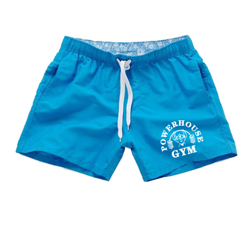 Title 7, Herenmode strandzwemshort met eenvoudige print