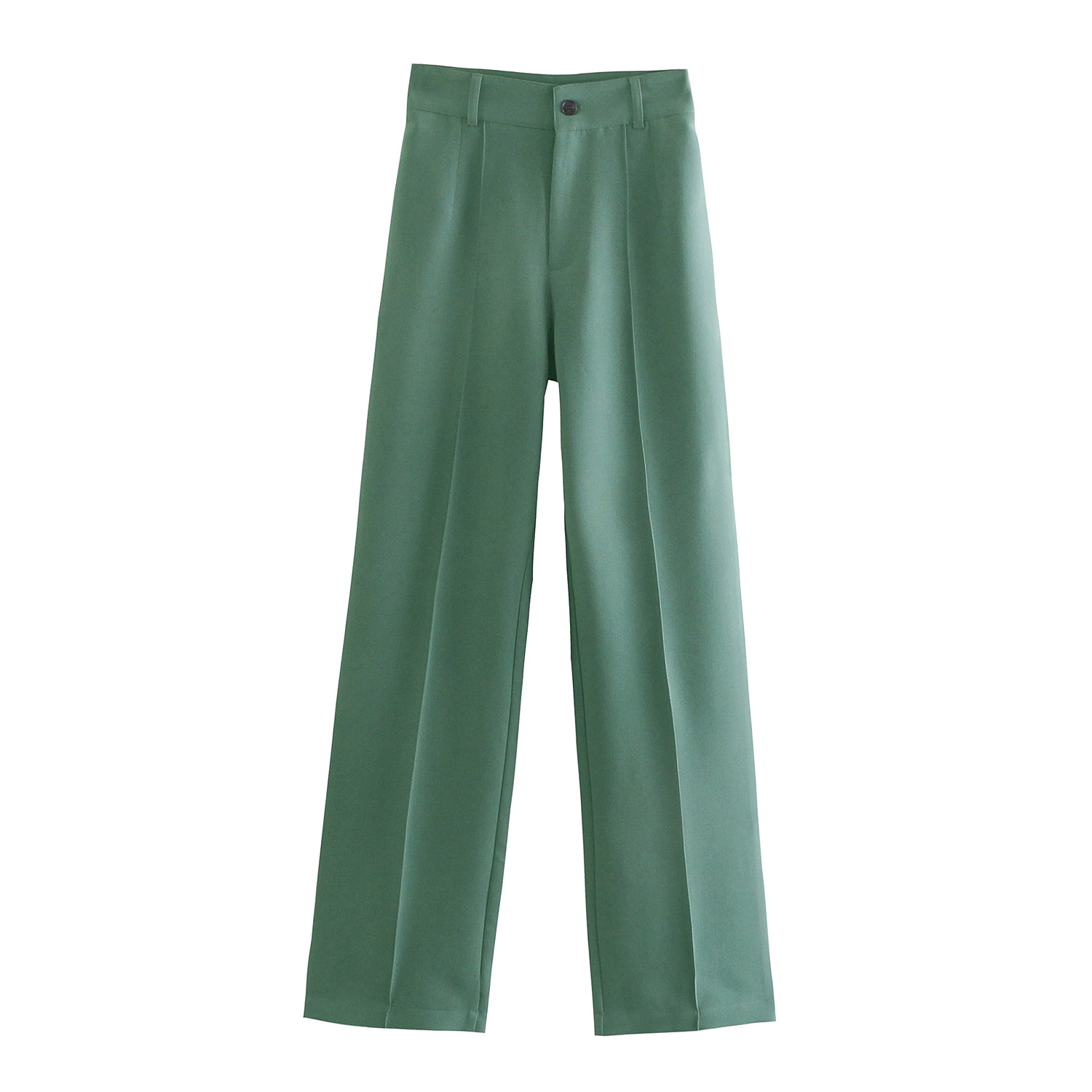 Title 20, Elegante Hose mit geradem, hohem Bund, schmaler...