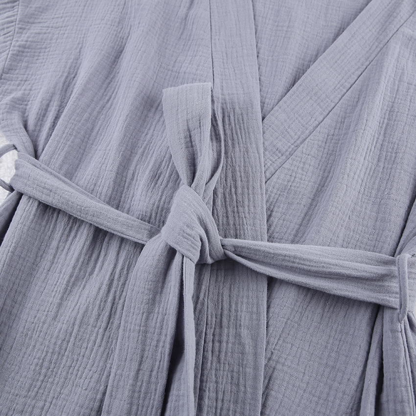 Women's Fashion Minimalist Long Sleeve Nightgown