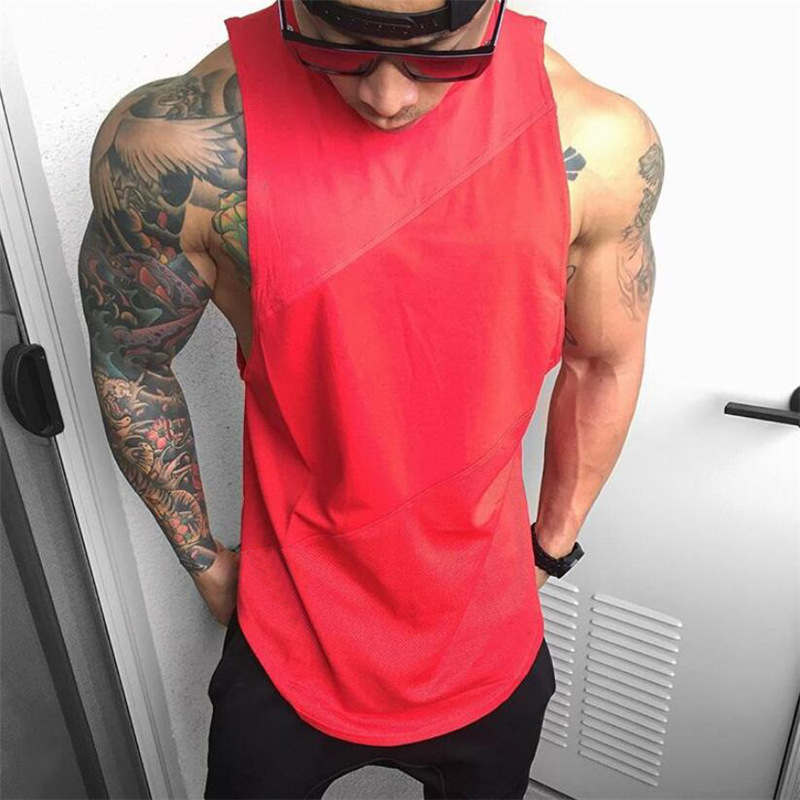 Title 2, Mens Solid Color Cotton Summer Loose Training ...