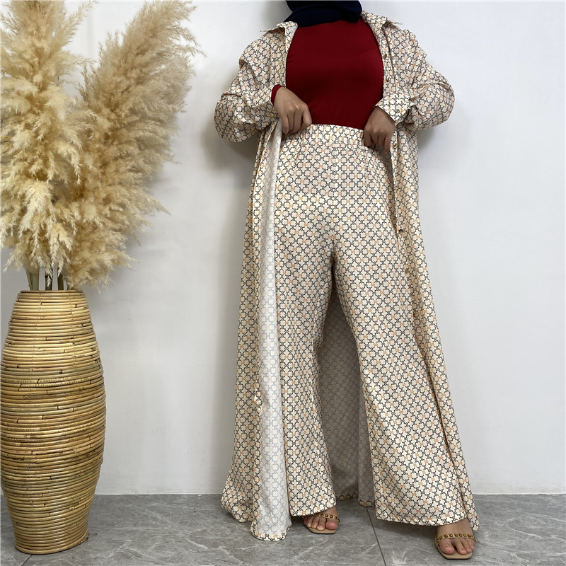 Title 16, Ensemble cardigan long et pantalon à poches en ...