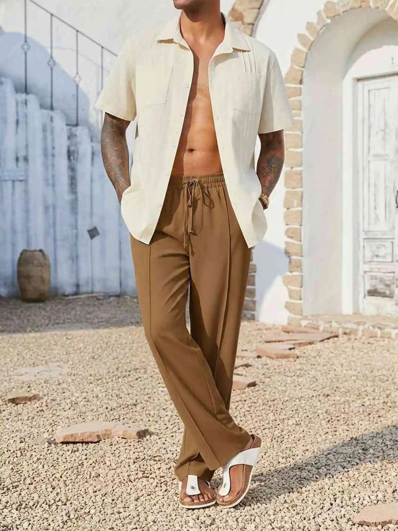Casual Pants, Trendy And Fashionable Men's Long