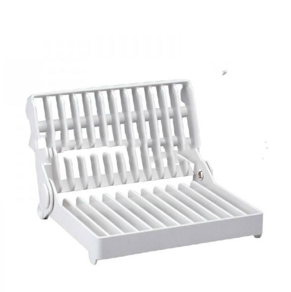 Kitchen dish rack dish drain rack dish rack (white)