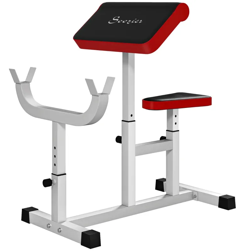 Soozier 265 LBS Preacher Curl Bench