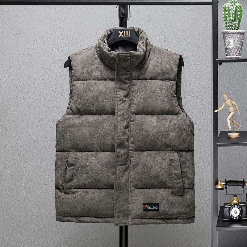 Core Velvet Vest Men's Autumn And Winter Thickening Vest