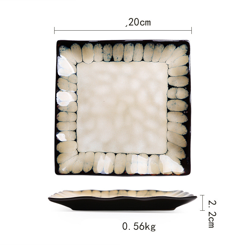 Square plate