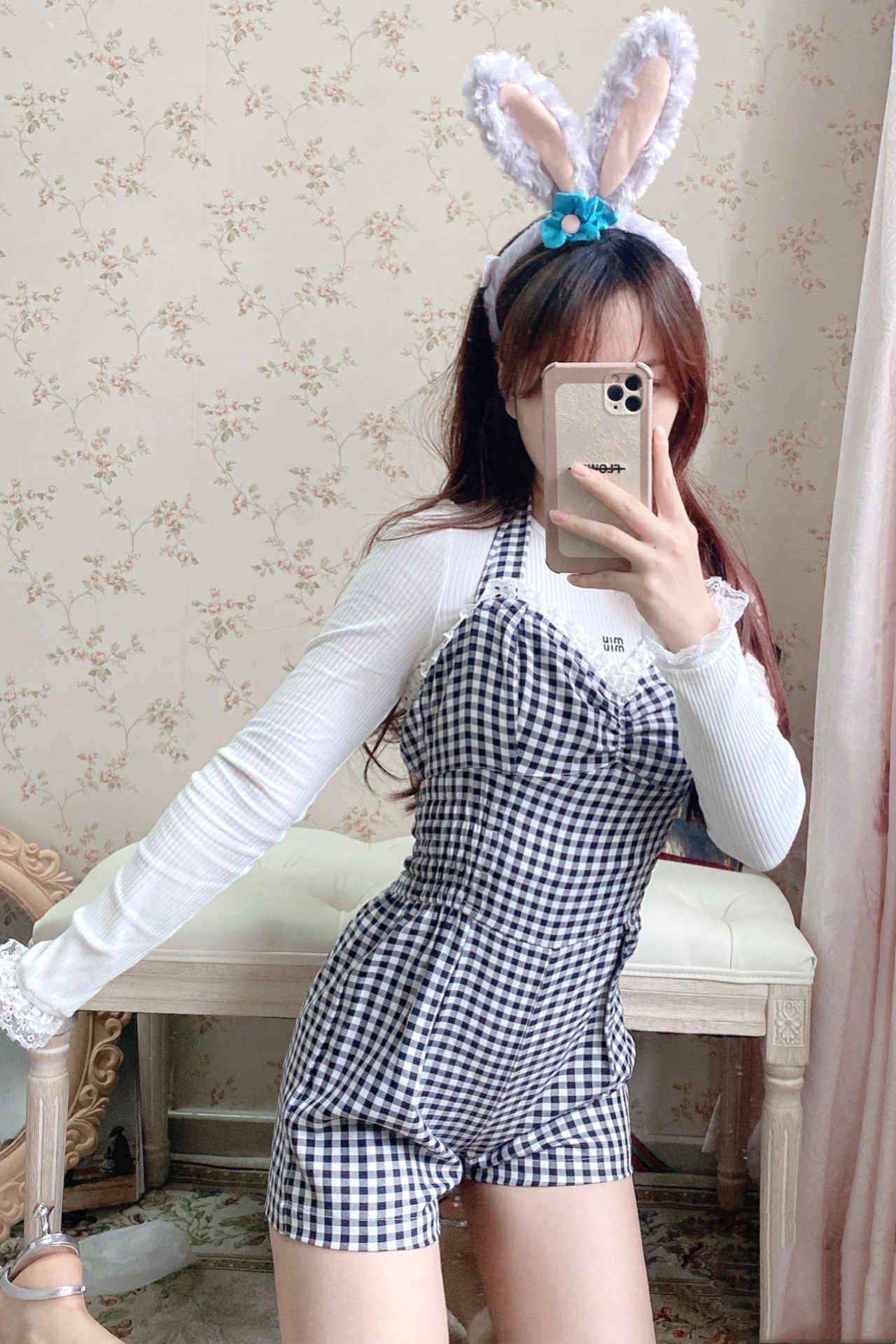 Sling Skirt Women's Summer Bow Tie Suspender Jumpsuit