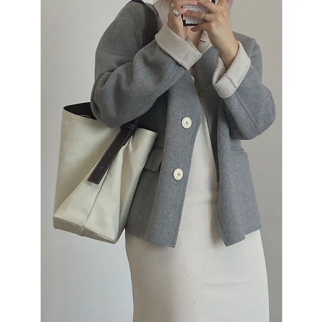 Japanese Simple Canvas Bag Handbags Trend White - Shop at LoveMi