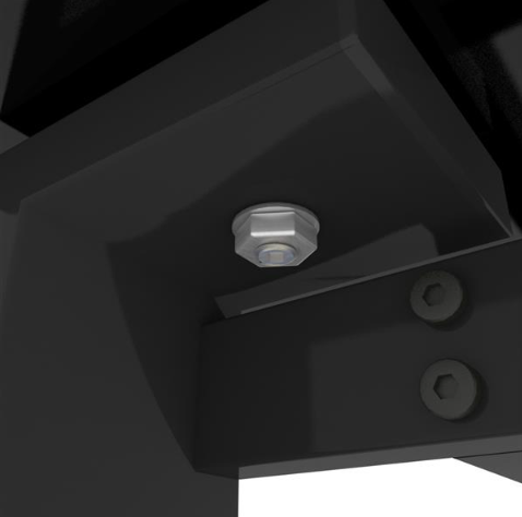 Modern Tempered Glass Black Dining Table_voghion.com