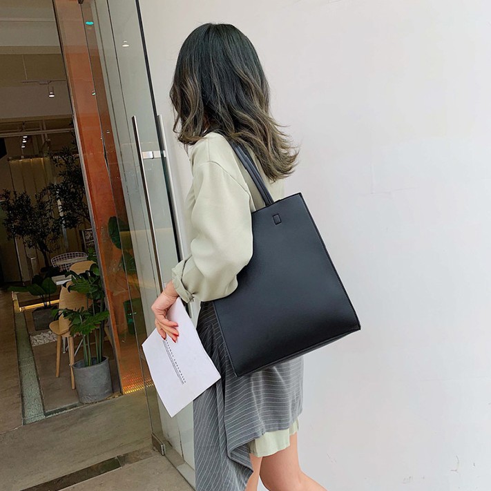 New Korean Version Of The Simple Simple Shoulder Fashion Handbag