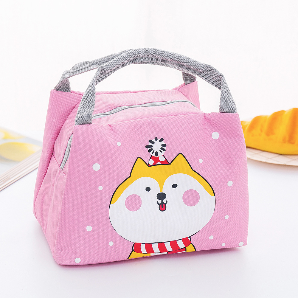 Title 11, Cartoon Cute Student Insulation Bag Lunch Bag S...