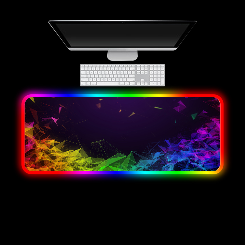 Ergonomic Luminous Mouse RGB Mouse LED Gaming Large Office Desk Pad | 3500+ Sold - View 2 of 8 | BigMoetsy