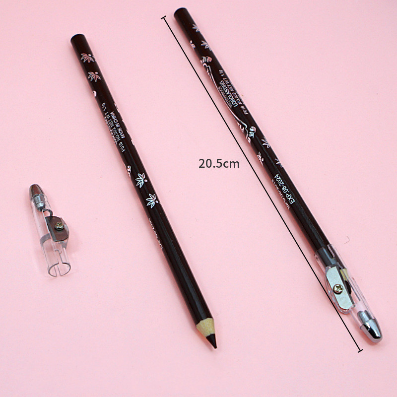 Waterproof Sweat proof Easy To Color And Not Smudged Eyebrow Pencil Coffee - Shop at LoveMi