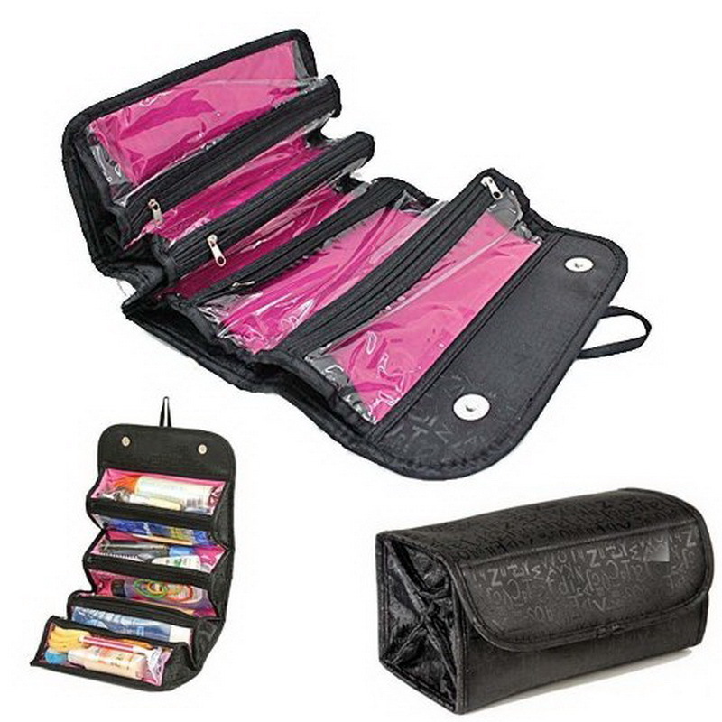 Title 3, Large capacity Travel Cosmetic Bag