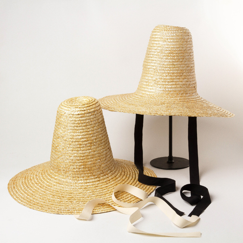Idyllic Wind Wave Semitic Straw Hat