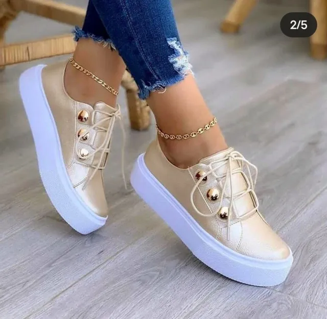 One foot Square toe Loafers White Shoes Soft Platform Platform Apricot - Shop at LoveMi