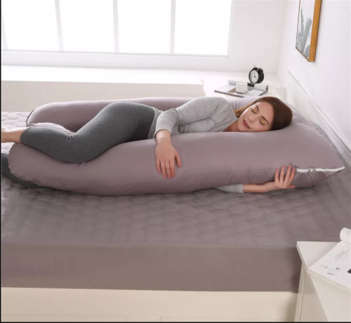 Pregnancy Pillow U Shaped Maternity Support Back Hips Legs Belly Sleeping — image 9