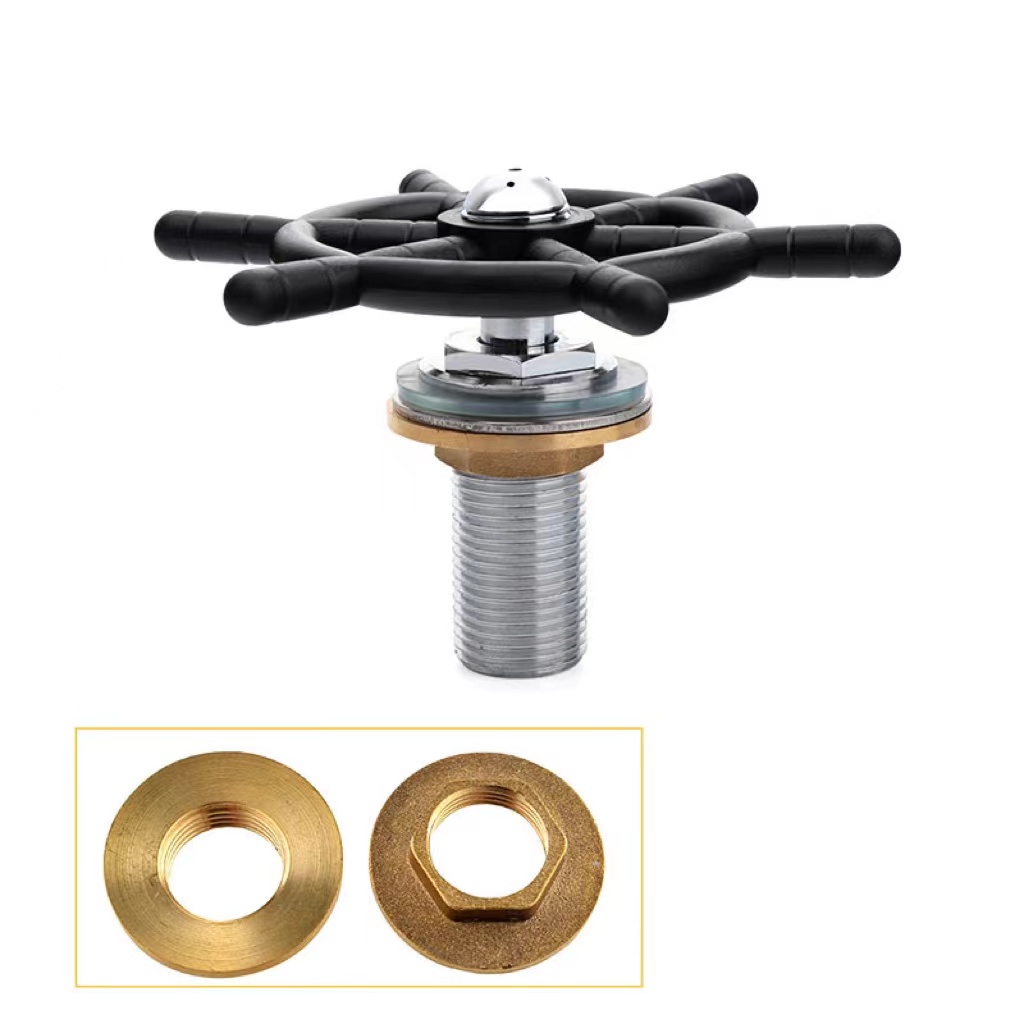 Cup Washer Bar All Copper High Pressure Water Flow Cleaning Faucet Stainless Steel