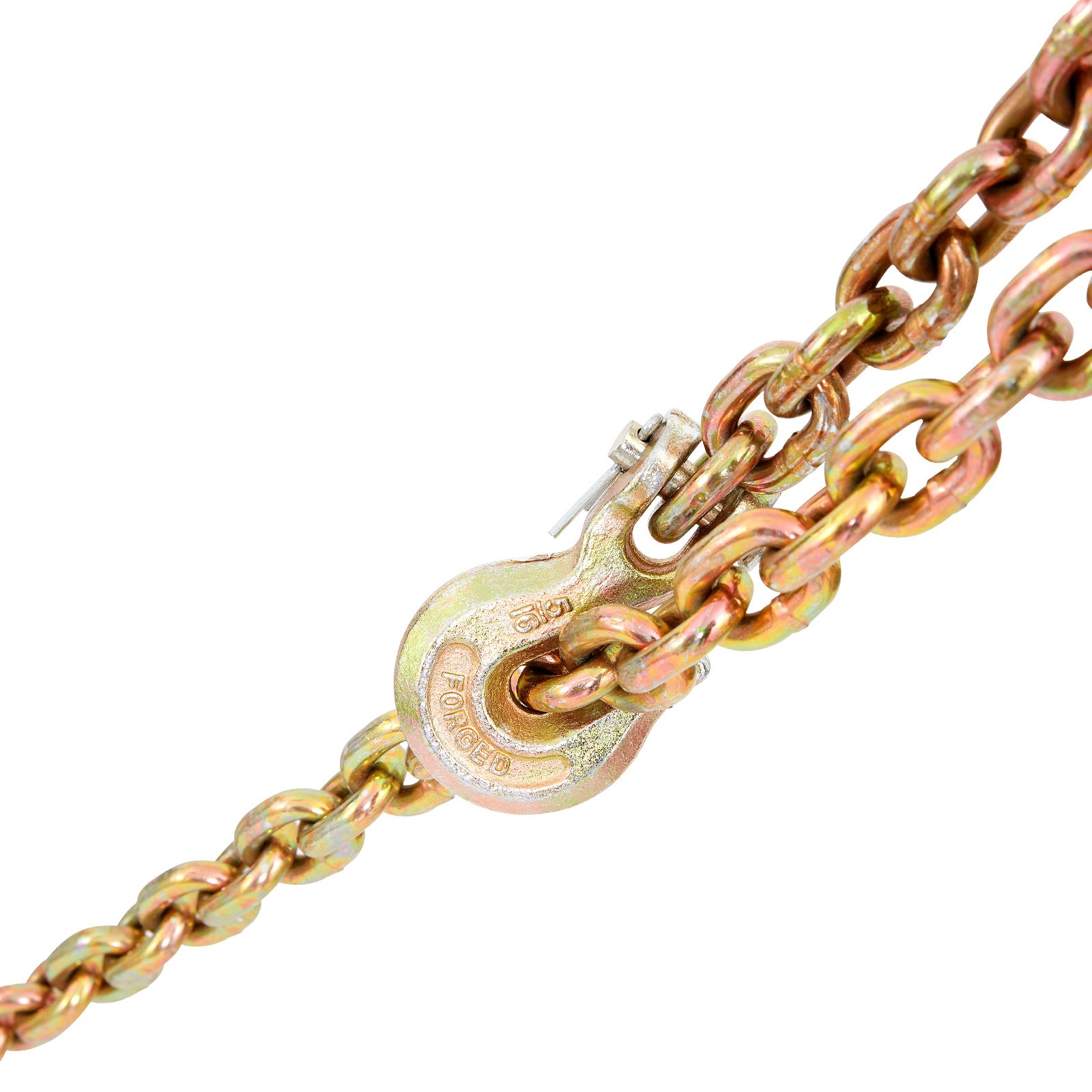 VEVOR Transport Binder Chain, 4900lbs Working Load Limit, G80 Tow Chain Tie Down With Grab Hooks, DOT… image 8