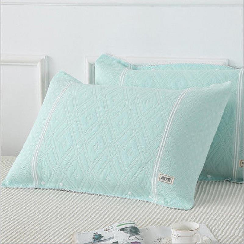 Title 4, Buckle Breathable Plus Size Couple Pillow Cover