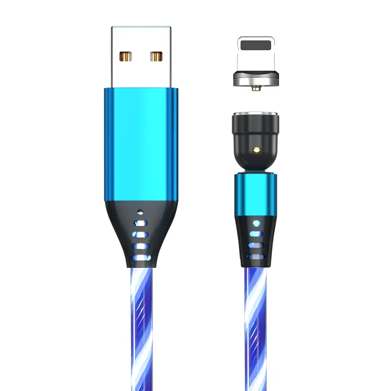 540 Rotate Luminous Magnetic Cable 3A Fast