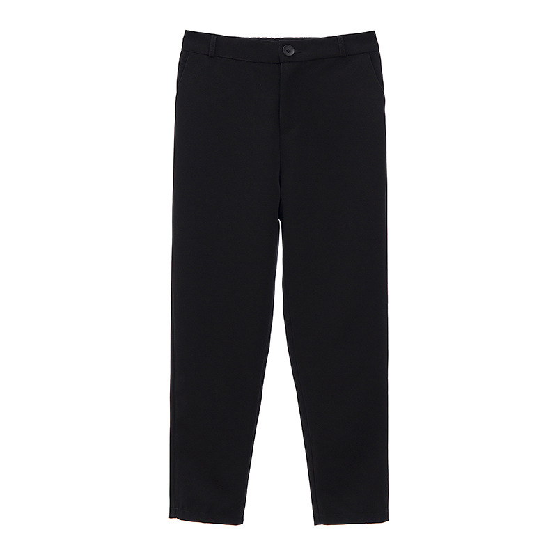 New Women's High-waist Straight-leg Casual Suit Pants With Small Feet