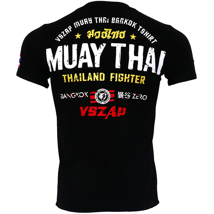 Title 7, Muay Thai T-shirt Heren Sport Fitness met Korte...