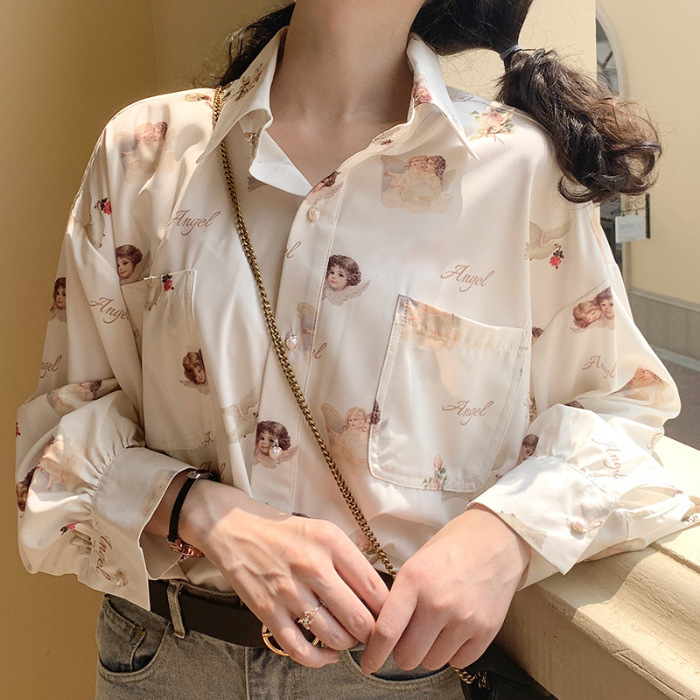 Retro Hong Kong Style Girly Design Shirt
