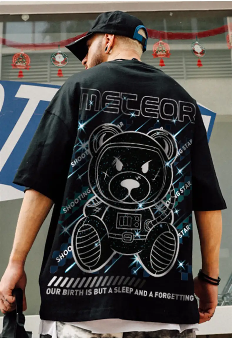Hip Hop Loose Short Sleeve T-Shirt