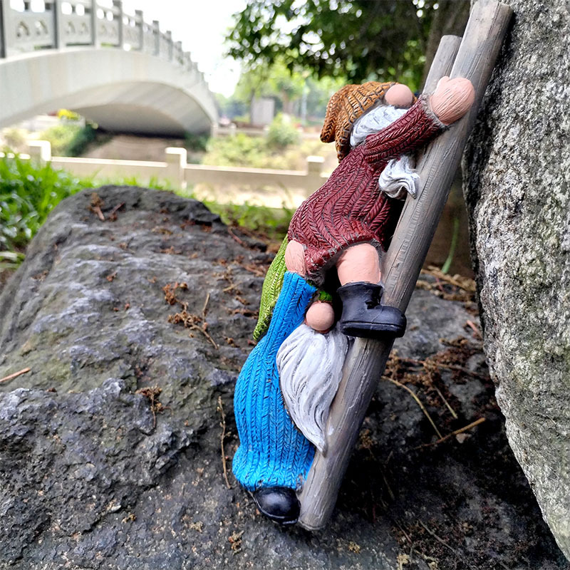 Resin Crafts For Dwarf Climbing Stairs - 4