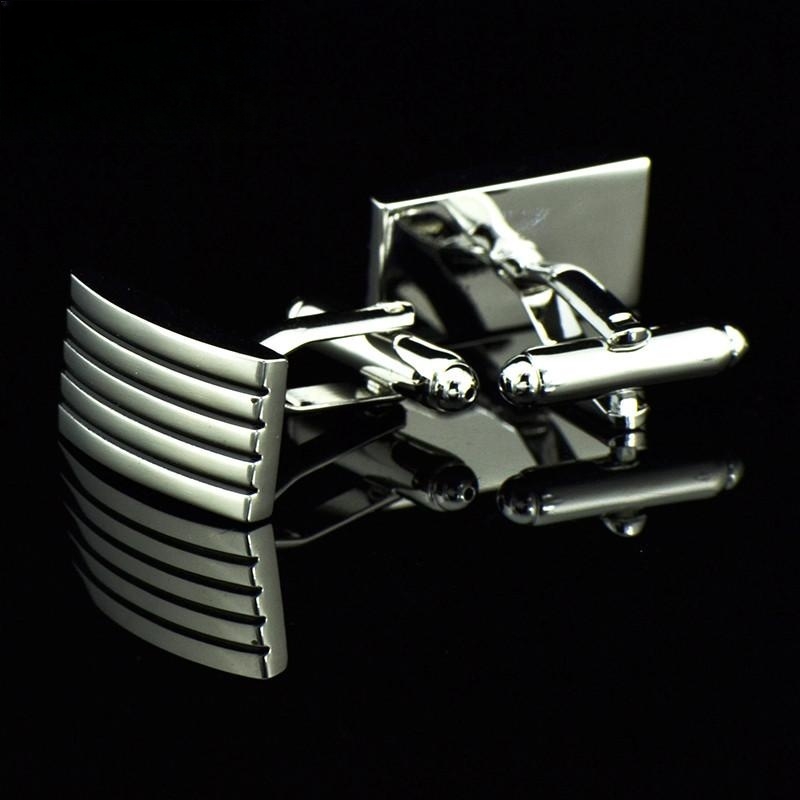 Metal Cufflinks French Shirt Cuff Buttons — foto 12