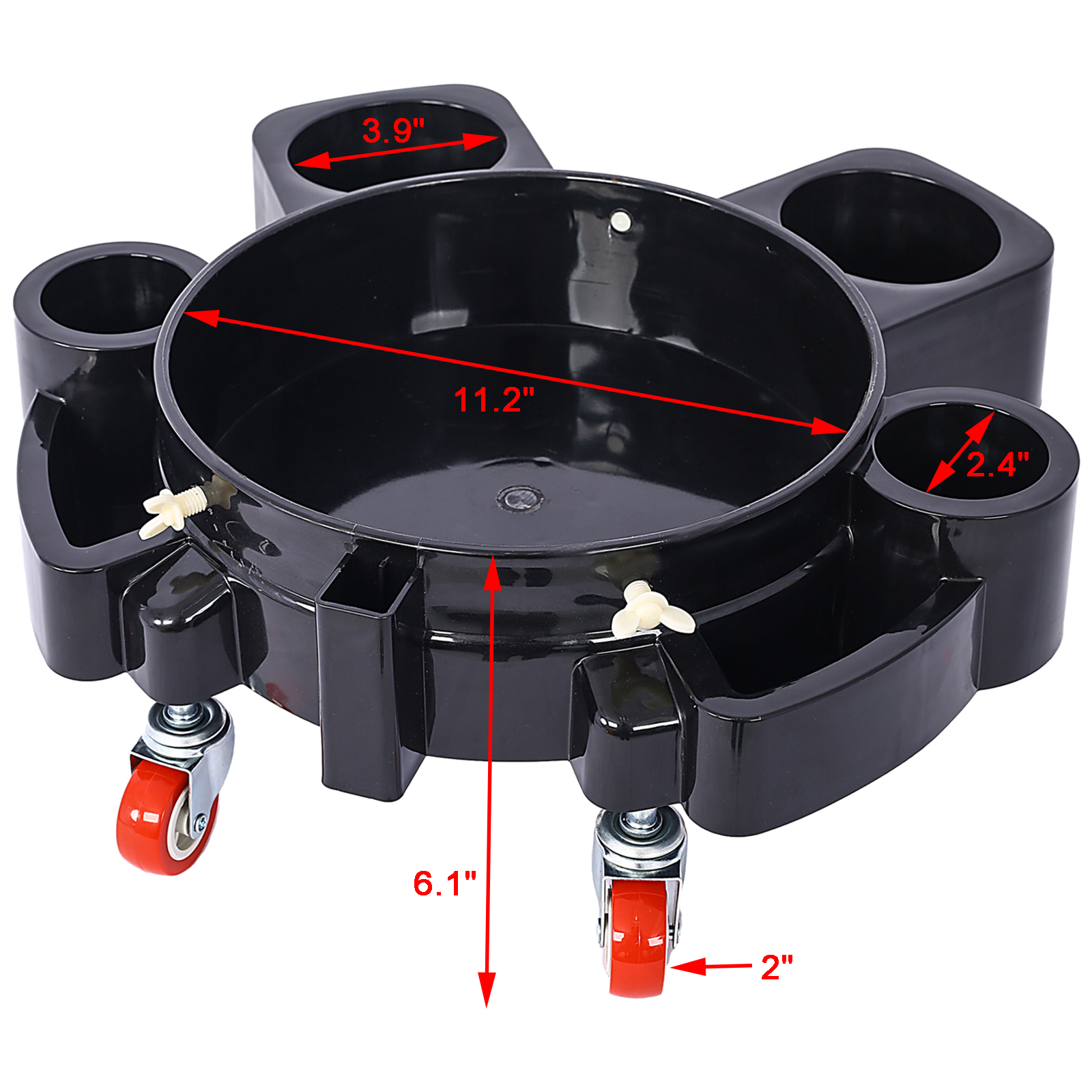 Plastic Rolling Swivel Casters - Image 9