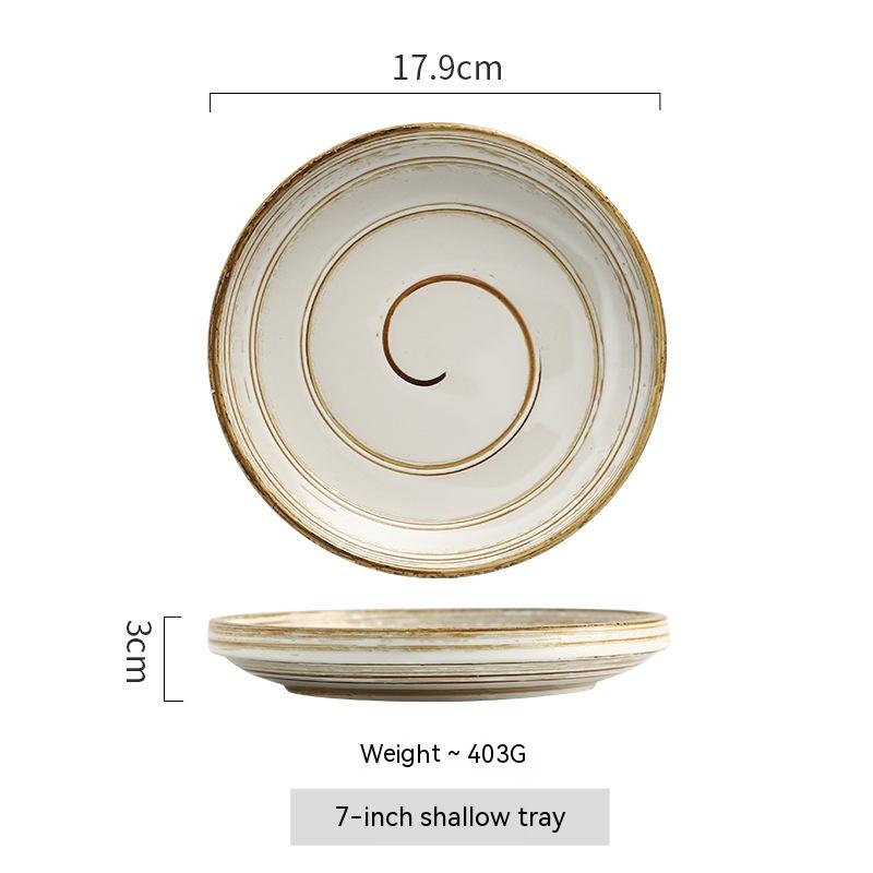 Shallow Plate Straight Plate