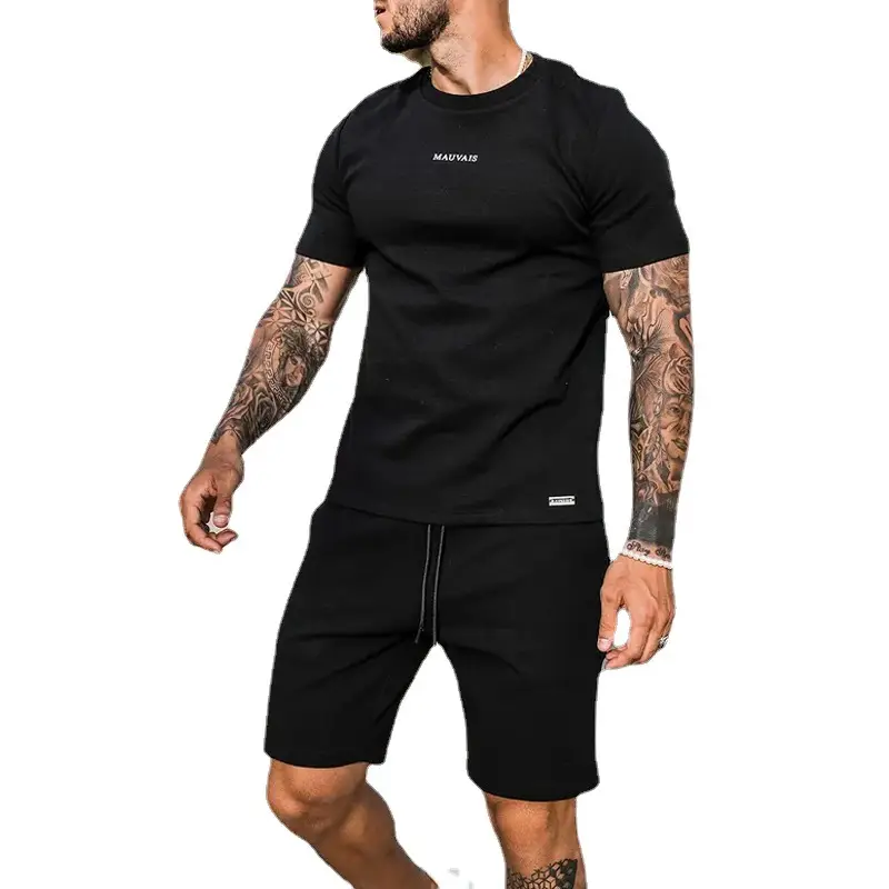 Men's Fashion Casual T-shirt Shorts Sports Suit