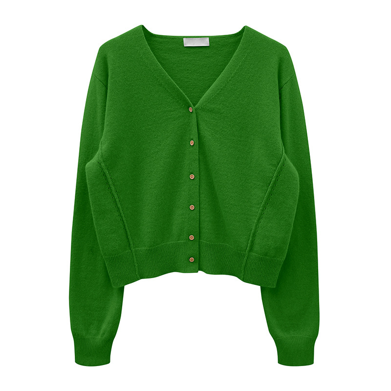 Title 8, Dames V-hals All-match Casual Gebreid Cardigan,...